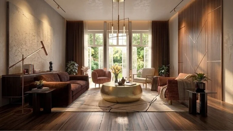 The same room. The same bones. The same light.
What changes everything is the concept behind the decisions &mdash; the material relationships, the tonal logic, the understanding of how a space needs to feel before a single thing is moved.

This is wh