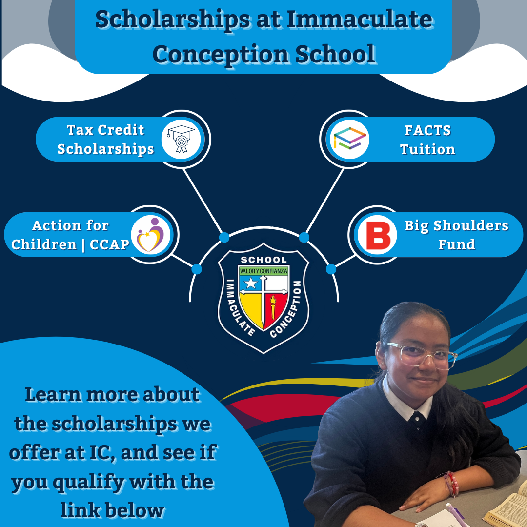 Immaculate Conception is a small Catholic school located in South Chicago.  I manage their Facebook account, where I capture content and design, schedule, and post social media graphics.  Since I began working with Immaculate Conception and managing 