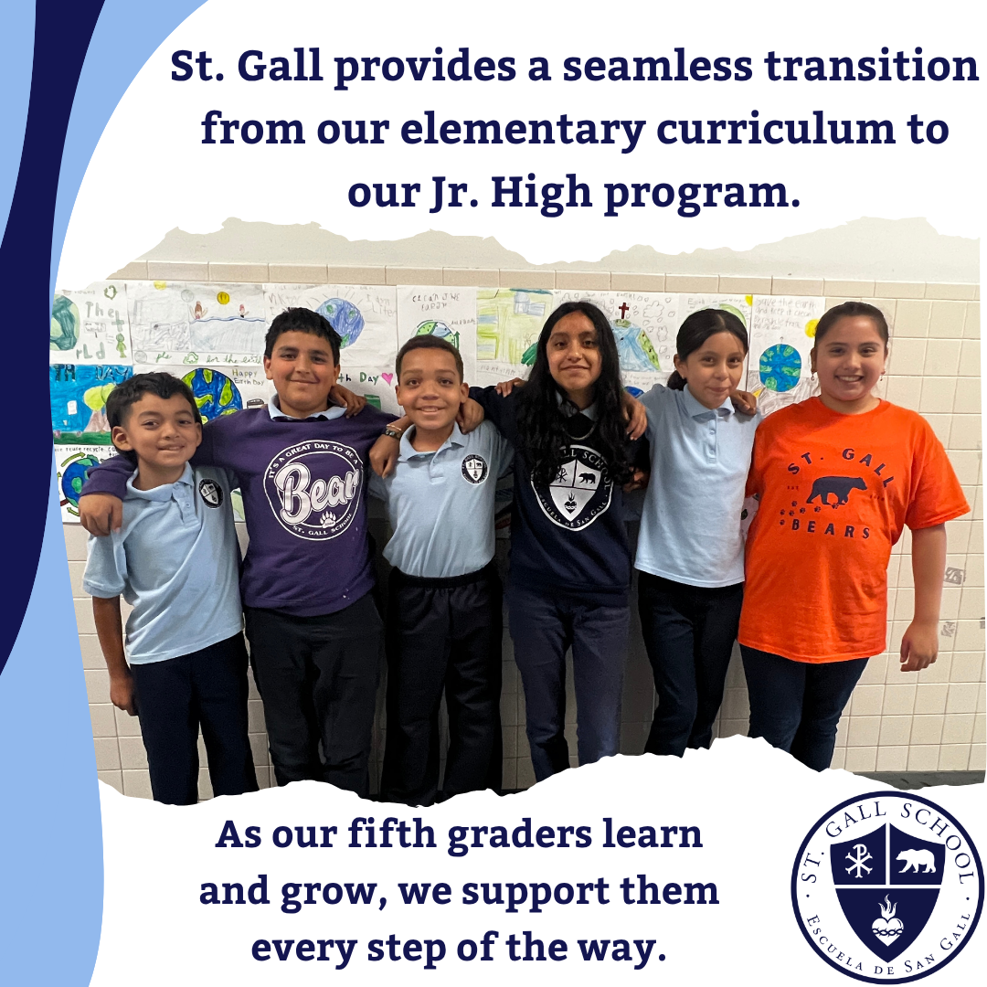 St. Gall is a small Catholic school located in Gage Park, Chicago.  I manage their Facebook and Instagram accounts, where I capture content and design, schedule, and post social media graphics.  Since I began working with St. Gall and managing their 