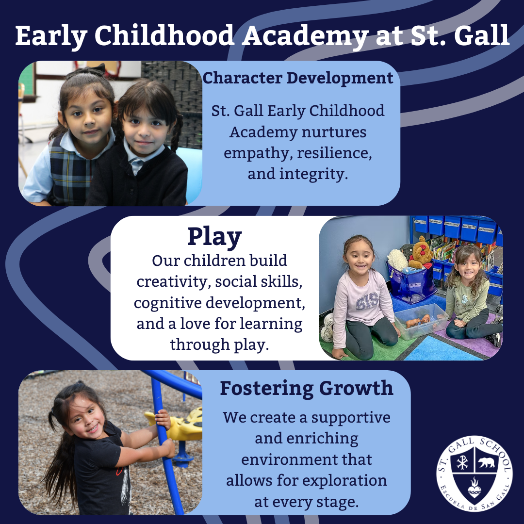 St. Gall is a small Catholic school located in Gage Park, Chicago.  I manage their Facebook and Instagram accounts, where I capture content and design, schedule, and post social media graphics.  Since I began working with St. Gall and managing their 