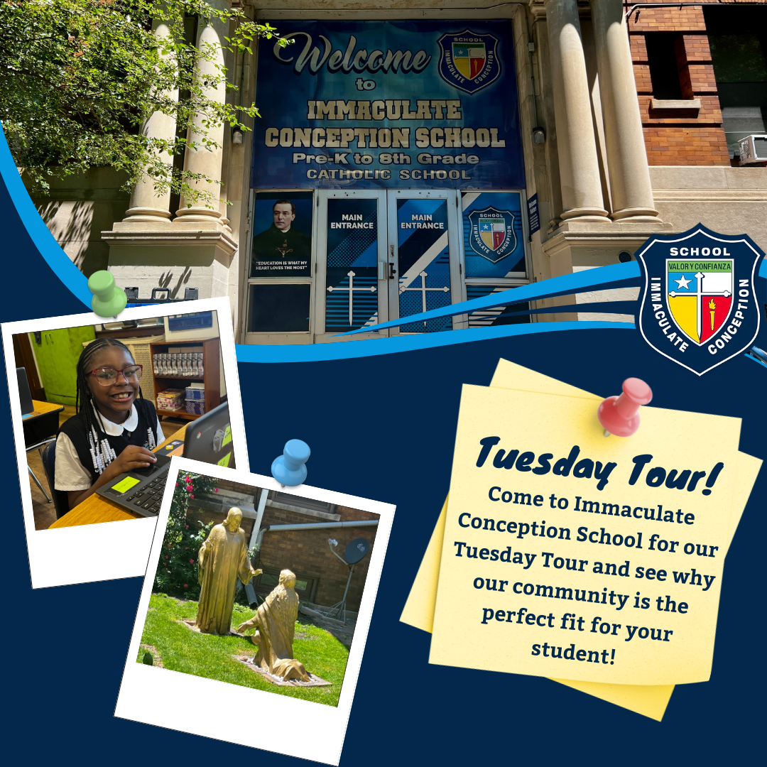 Immaculate Conception is a small Catholic school located in South Chicago.  I manage their Facebook account, where I capture content and design, schedule, and post social media graphics.  Since I began working with Immaculate Conception and managing 