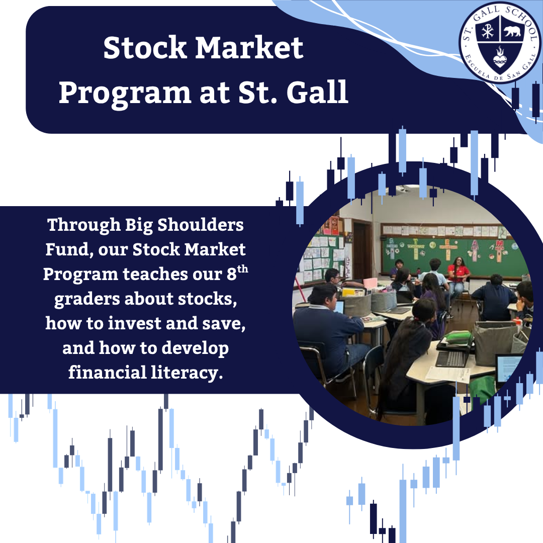 St. Gall is a small Catholic school located in Gage Park, Chicago.  I manage their Facebook and Instagram accounts, where I capture content and design, schedule, and post social media graphics.  Since I began working with St. Gall and managing their 
