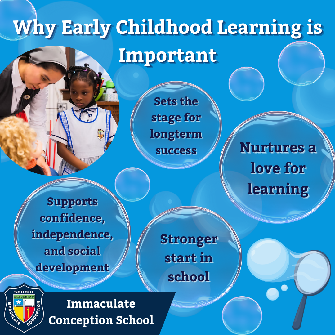 Immaculate Conception is a small Catholic school located in South Chicago.  I manage their Facebook account, where I capture content and design, schedule, and post social media graphics.  Since I began working with Immaculate Conception and managing 