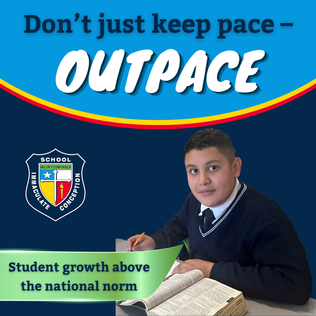 Immaculate Conception is a small Catholic school located in South Chicago.  I manage their Facebook account, where I capture content and design, schedule, and post social media graphics.  Since I began working with Immaculate Conception and managing 