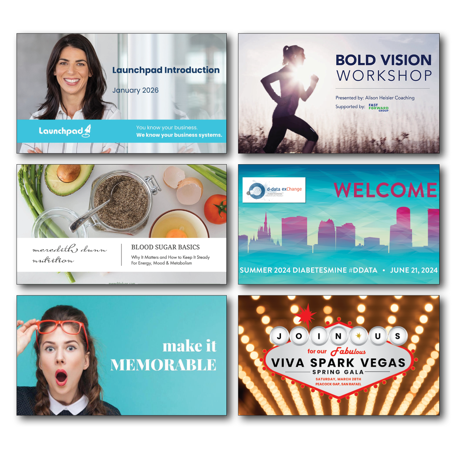 Images of Presentations