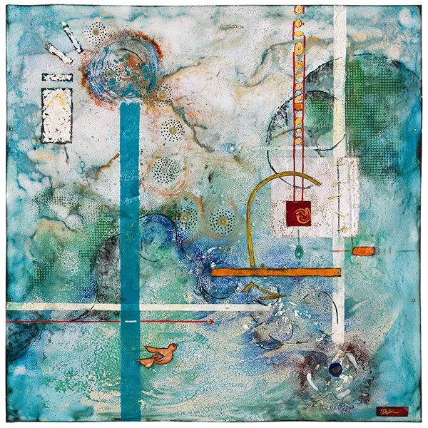 delia dante solitude enamel panel
