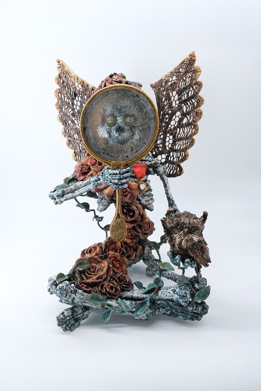 Truth Seeker Enamel Sculpture