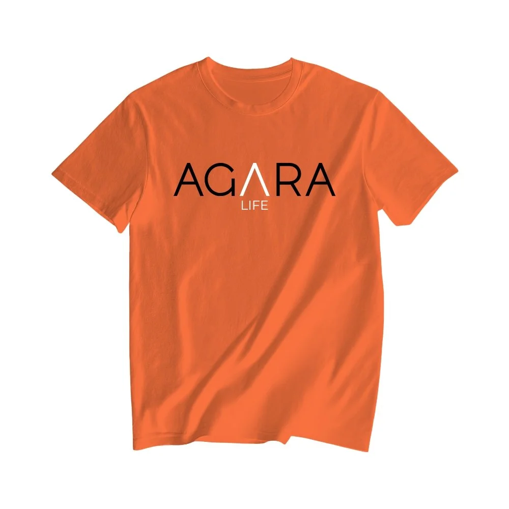 AGARA Life Tee — Orange