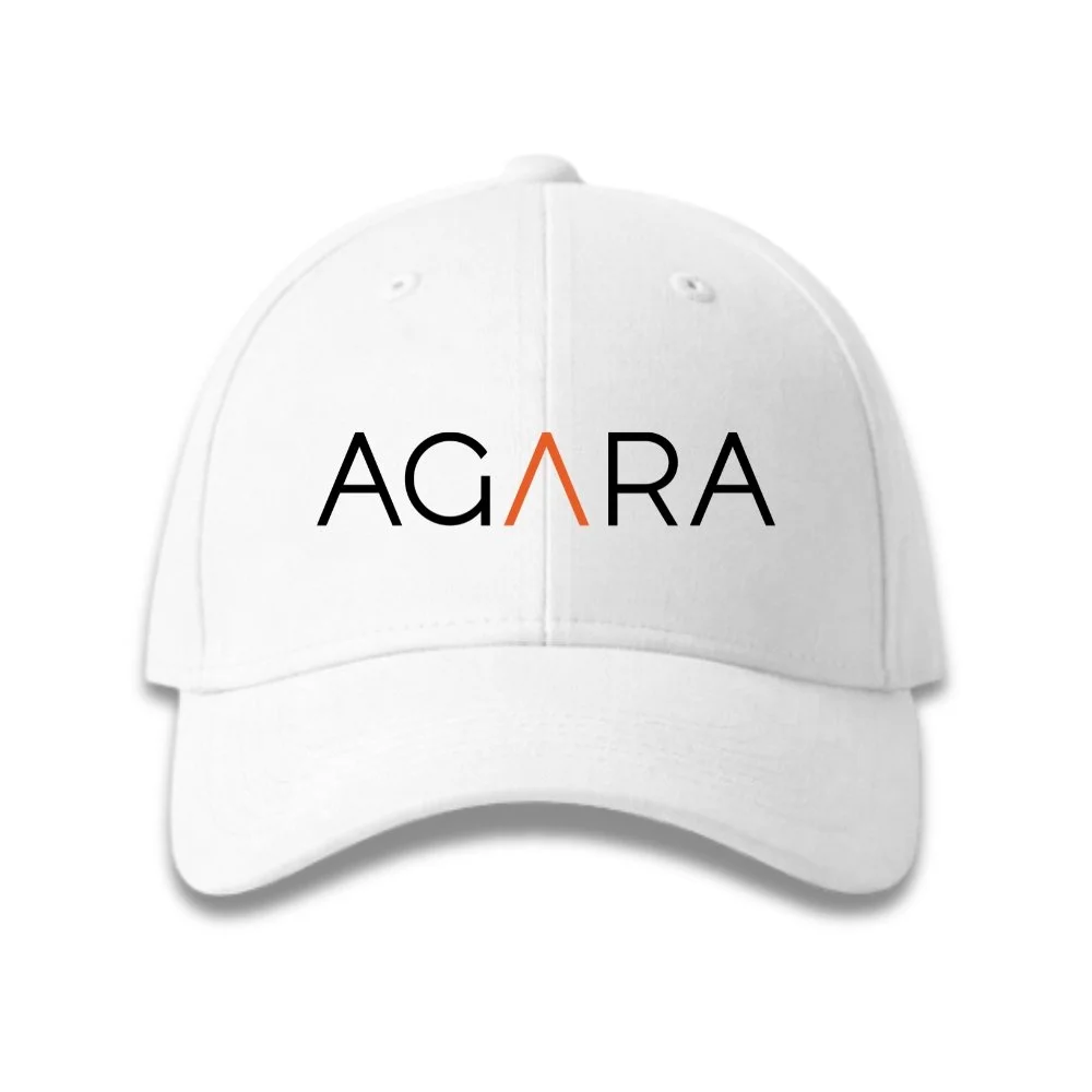 AGARA Classic Cap — White