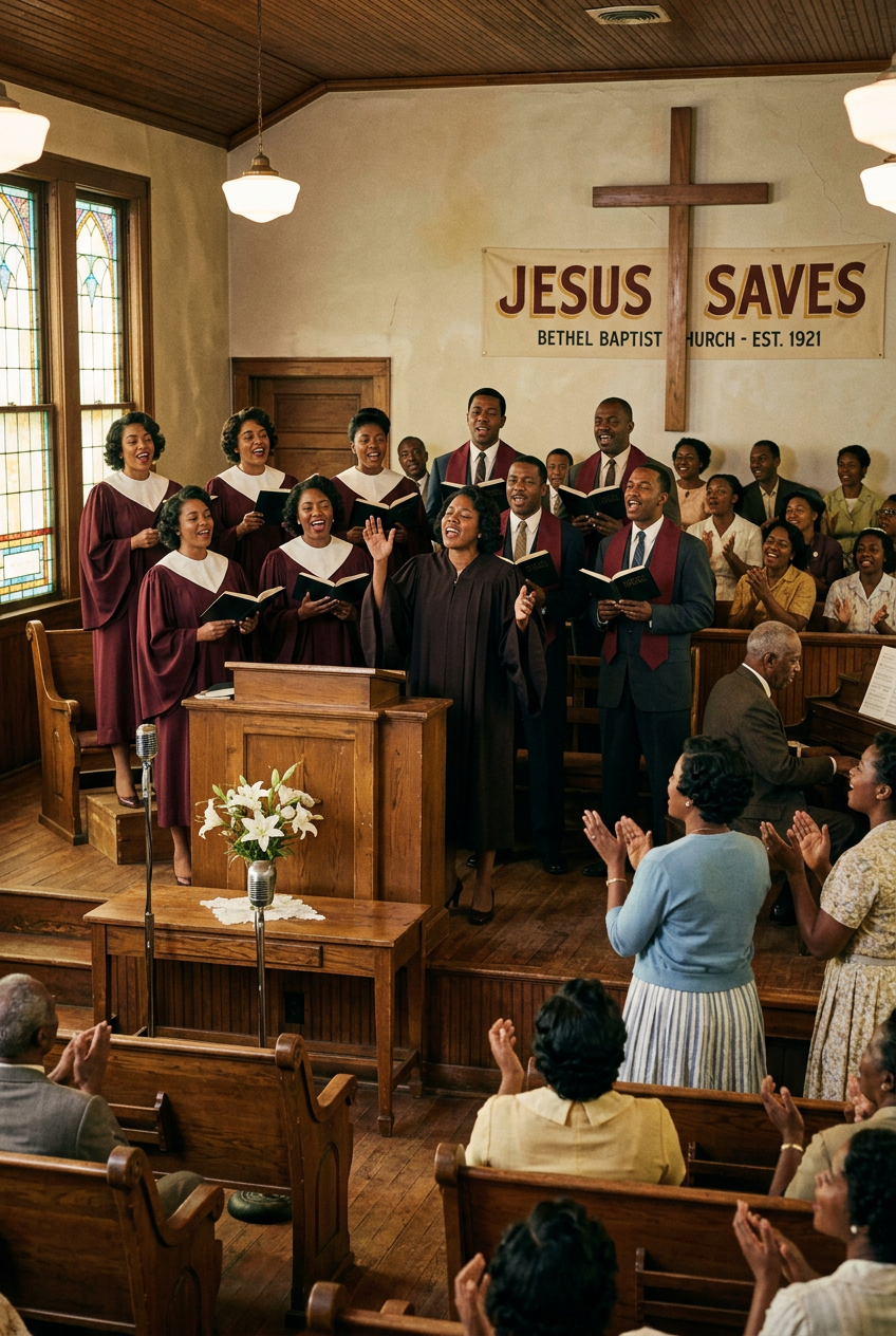 Psalm Songs gospel choir artwork