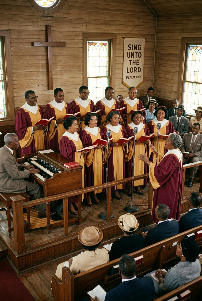 Psalm Songs gospel choir artwork