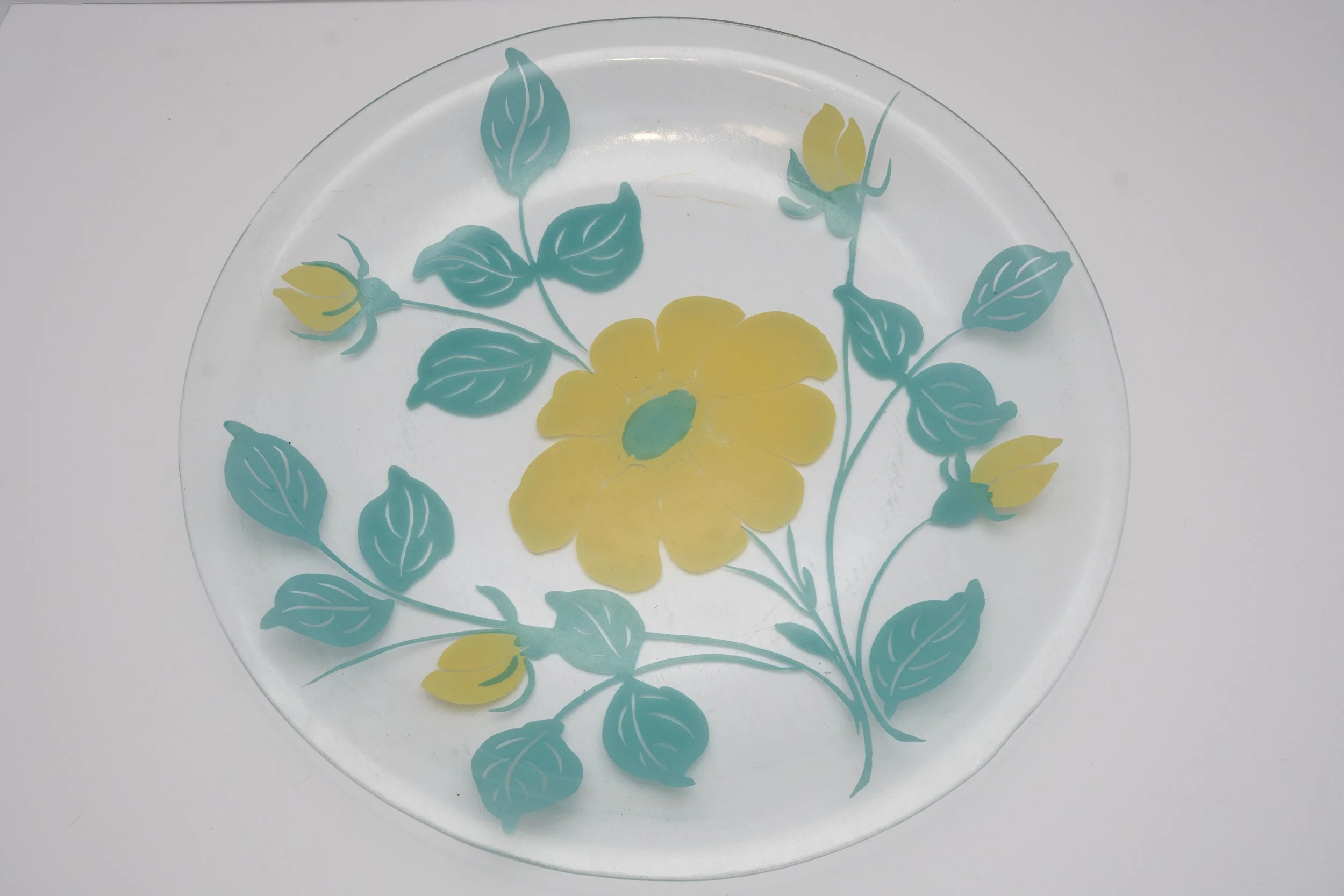 The Retro Floral Platter