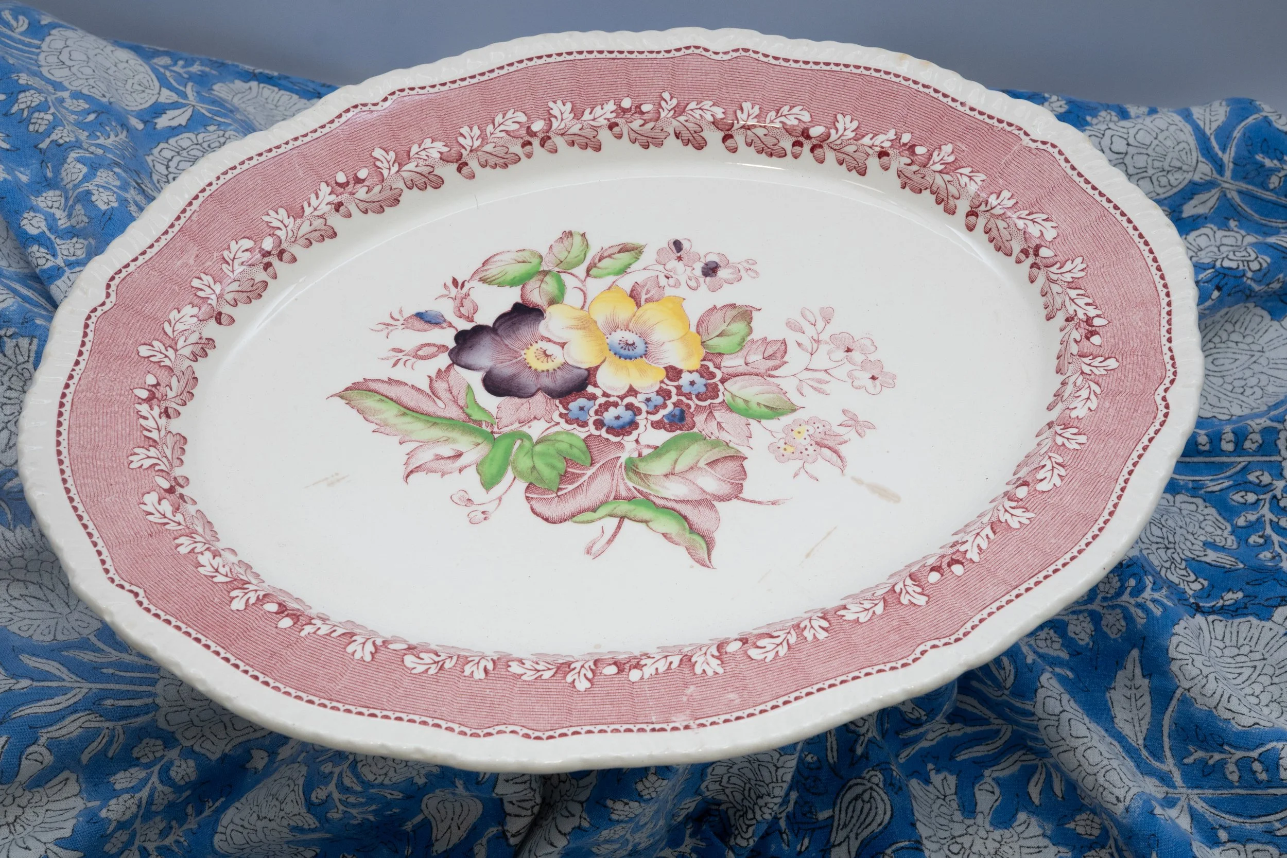 The Bold Floral Platter