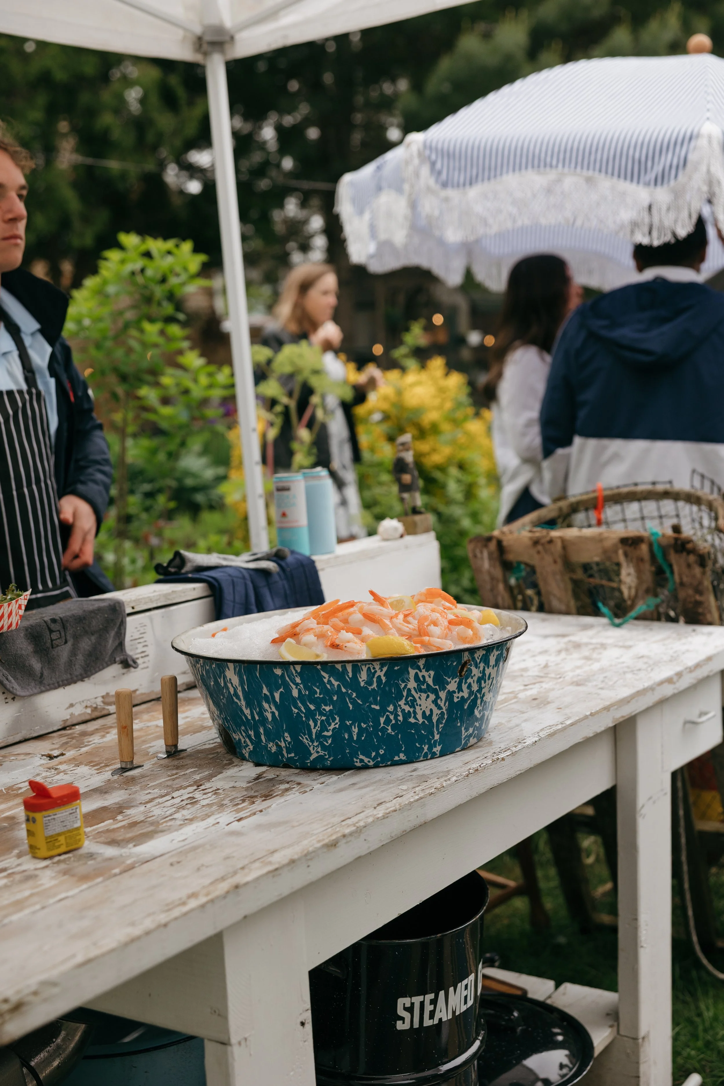 Splatter Raw Bar Vessels