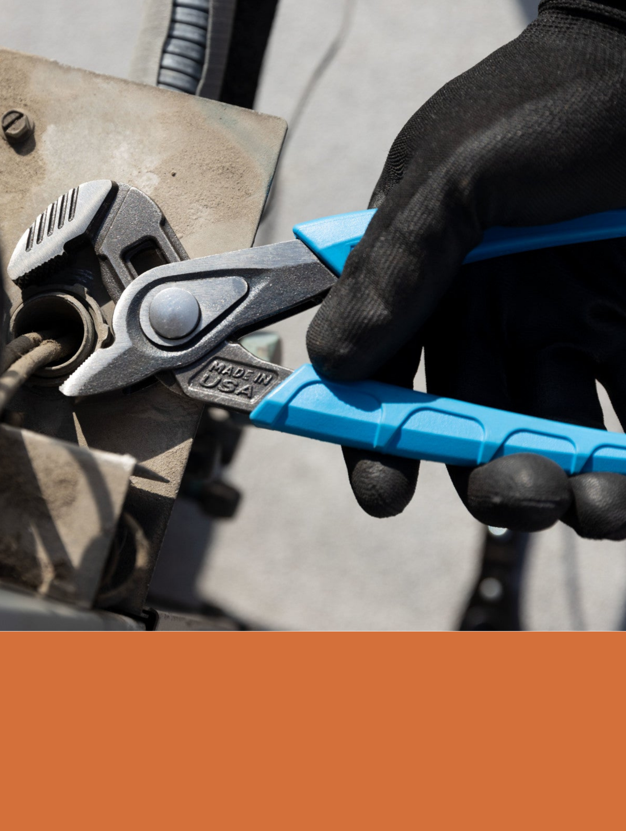 Reach for CHANNELLOCK BLUE®