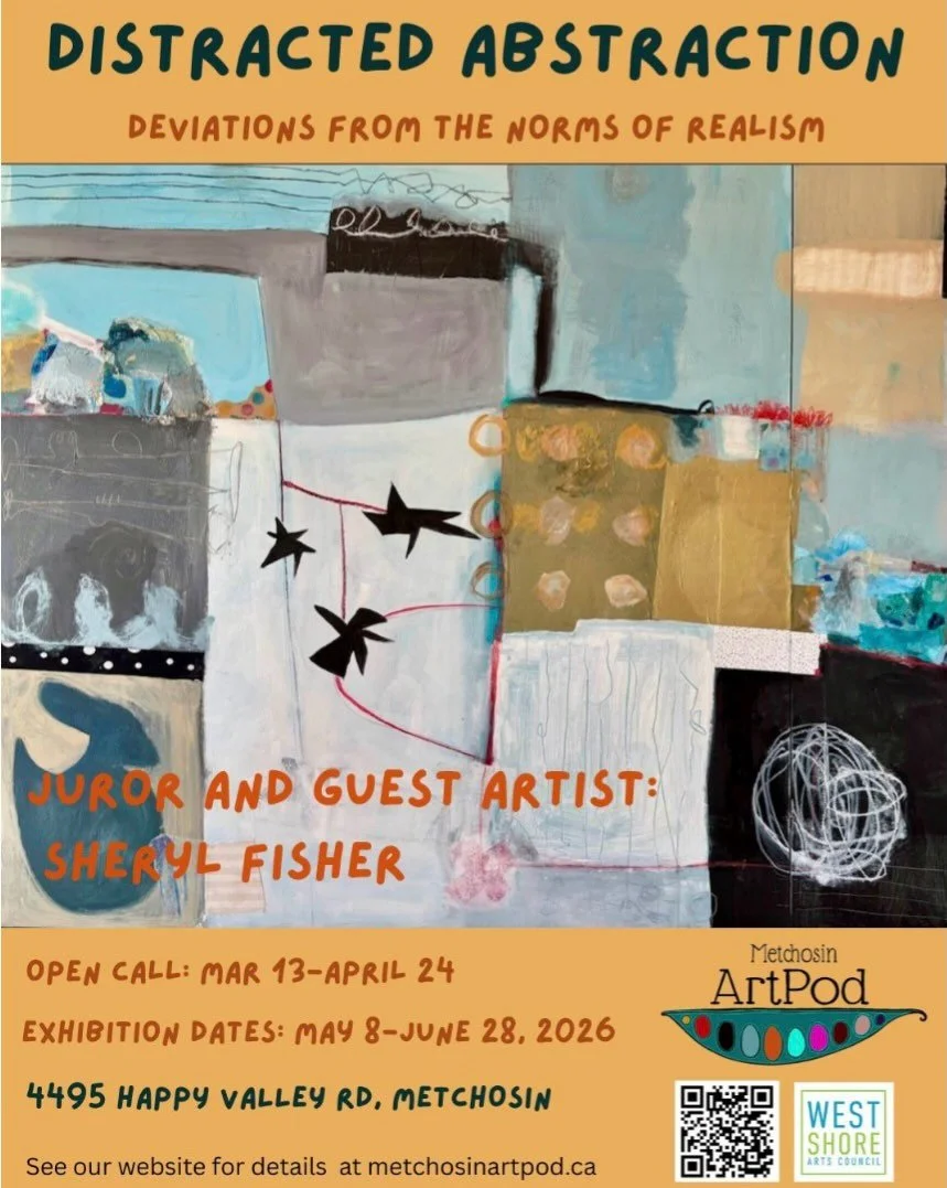 Great exhibition @metchosin_artpod.  Open Fri-Sunday 11-4pm. My piece Rebel Queen is hanging out at the gallery for the duration.