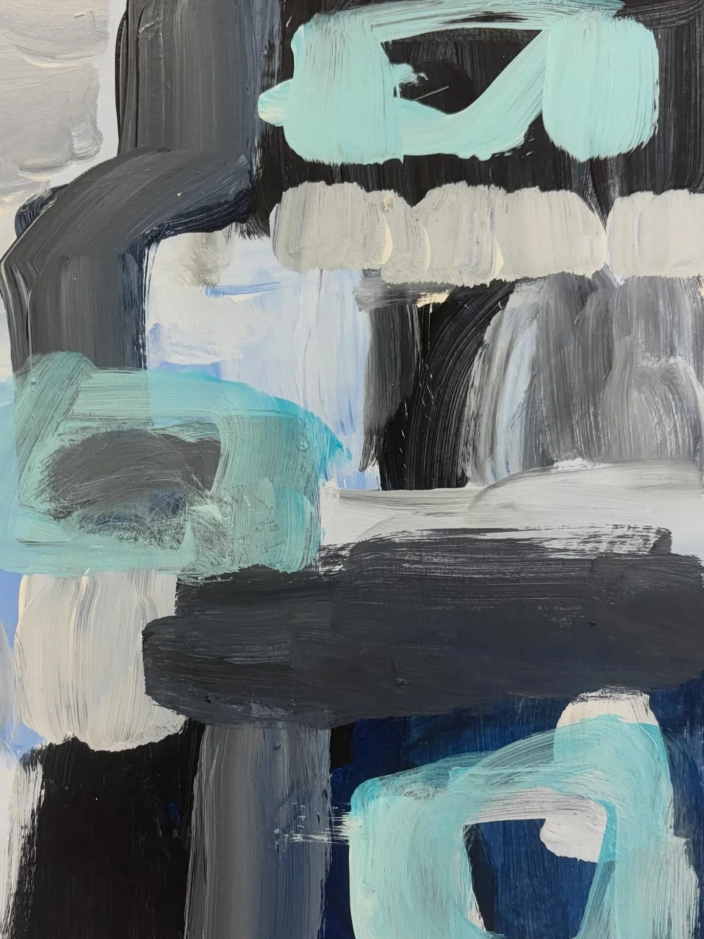 Working on studies in tonal contrast. Love this type of exploration. Process over outcome speaks to me.