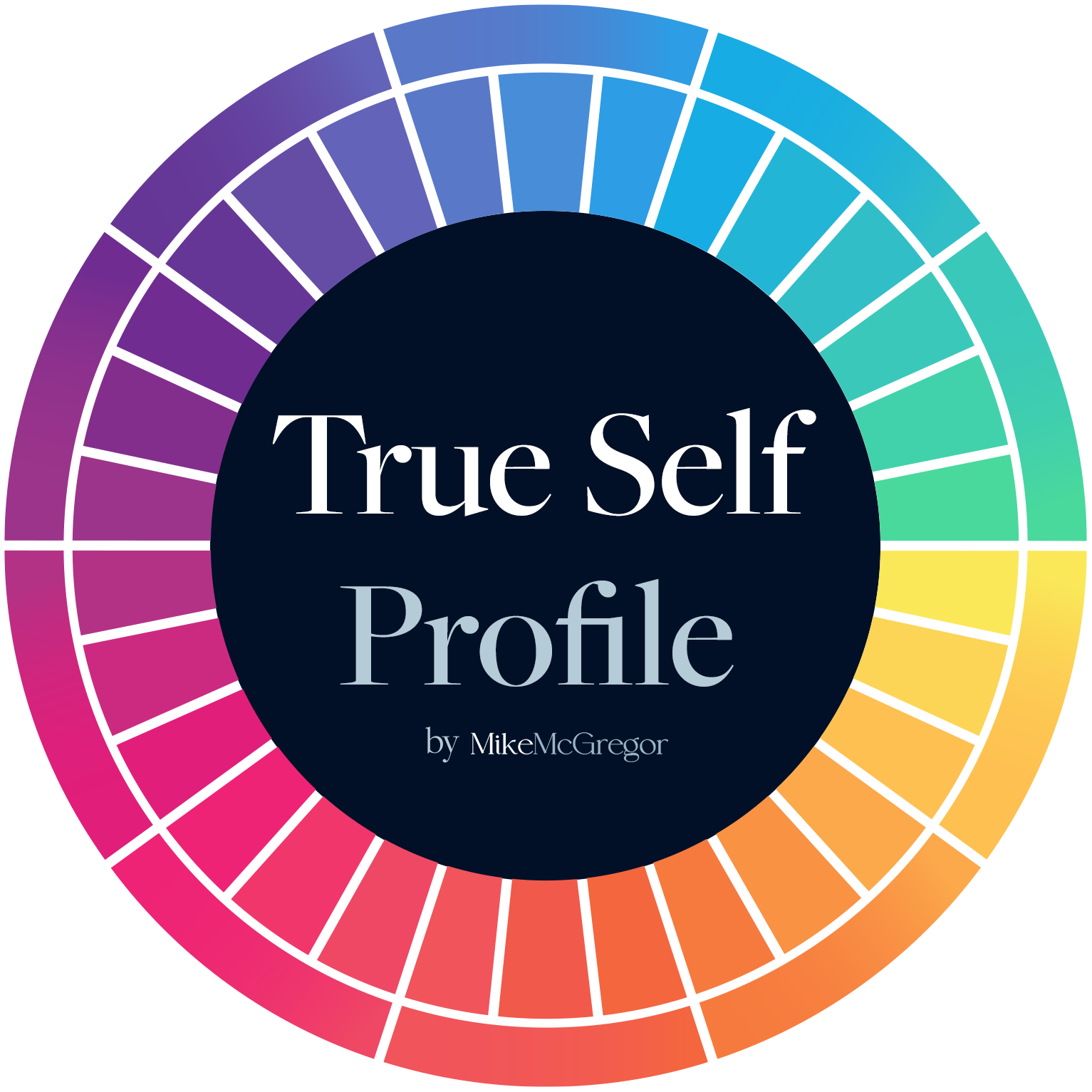 True Self Profile diagnostic tool by Mike McGregor - a diagnostic mapping the deep patterns shaping presence, performance and outcomes