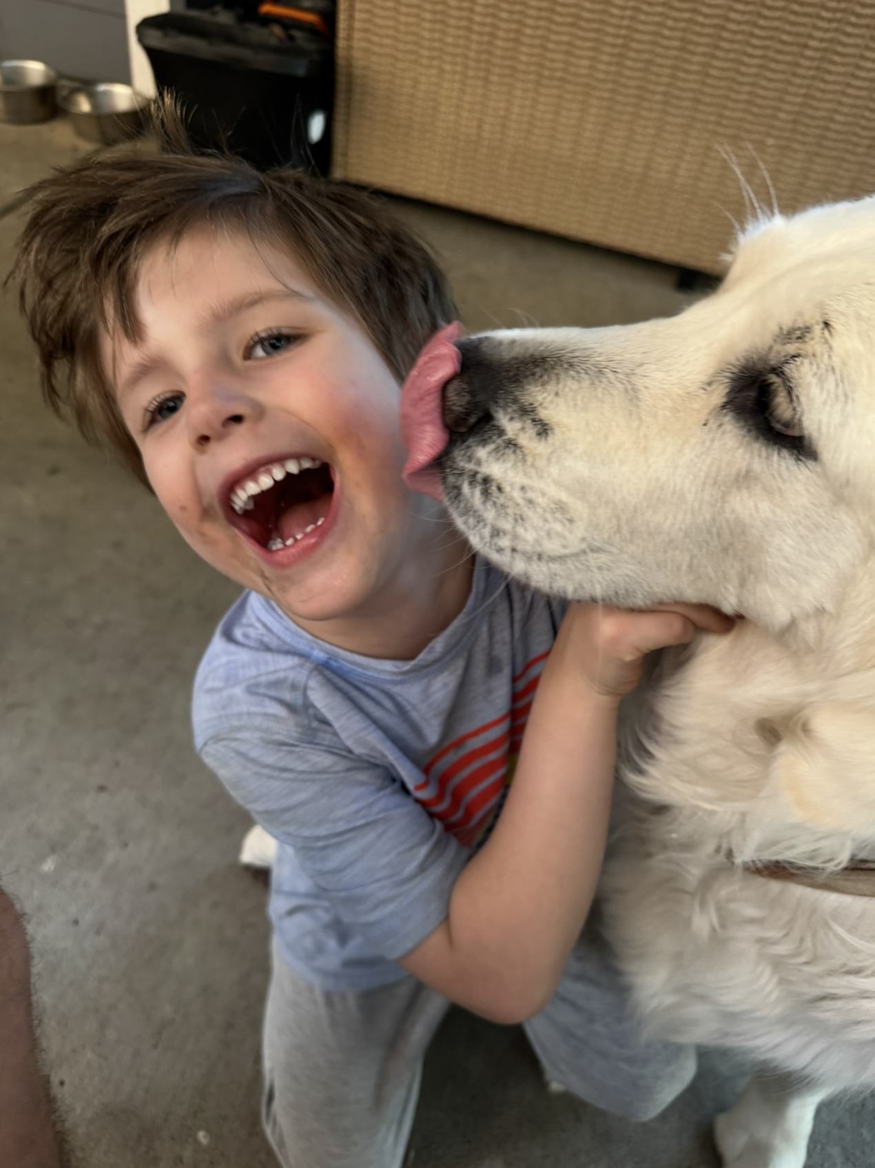 Luca at 4...with his best friend