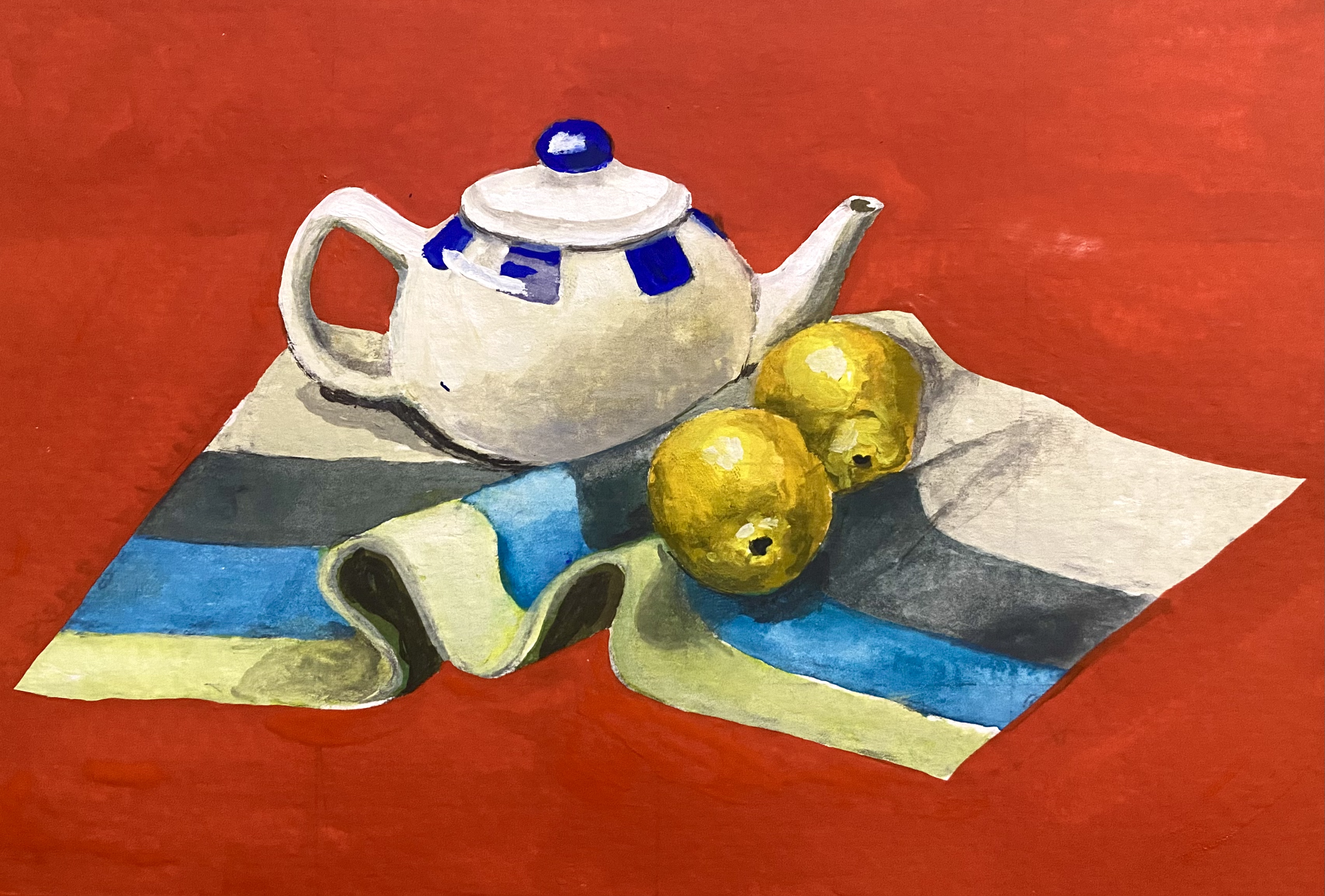 Tea Towel with Lemons.png