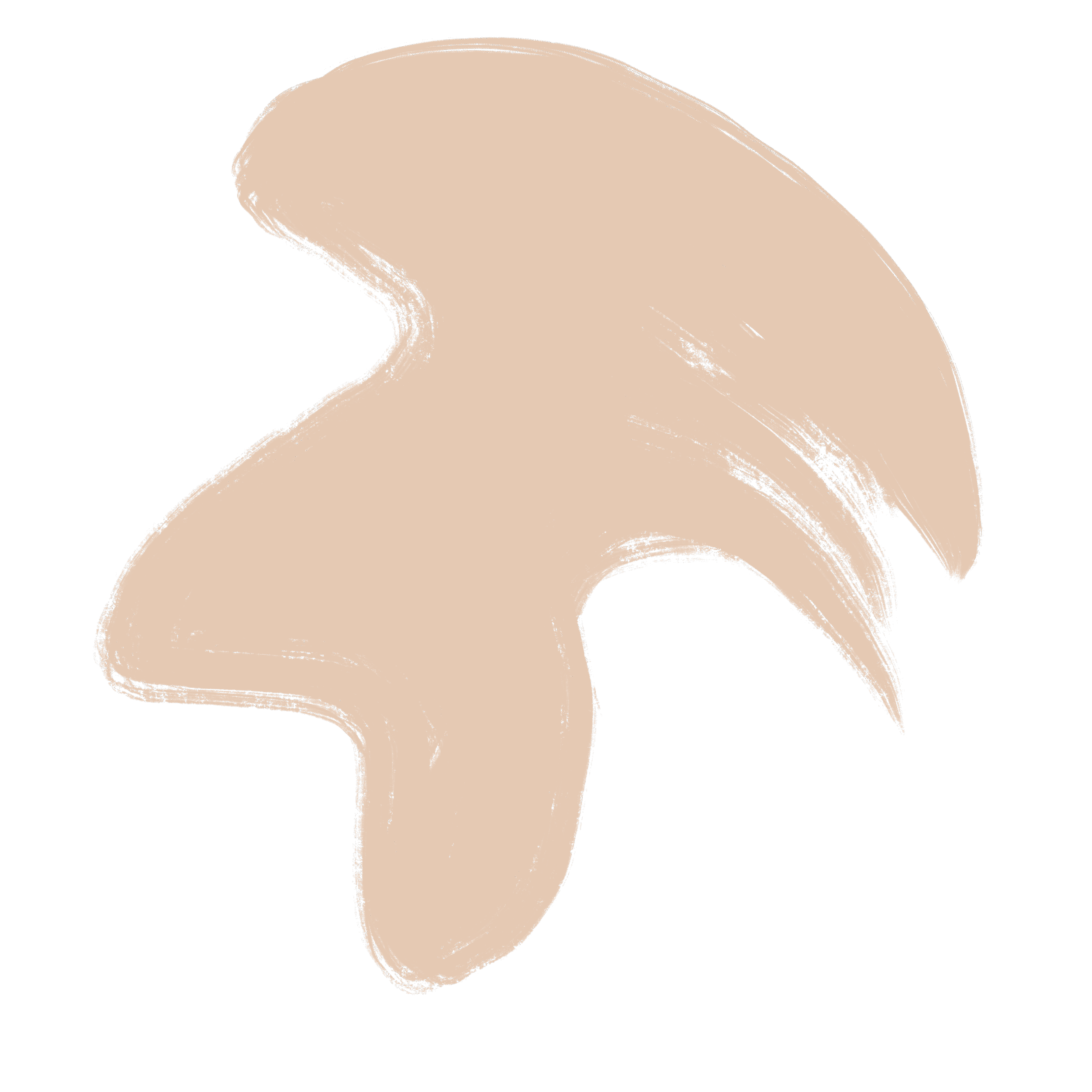 abstract bloch of peach