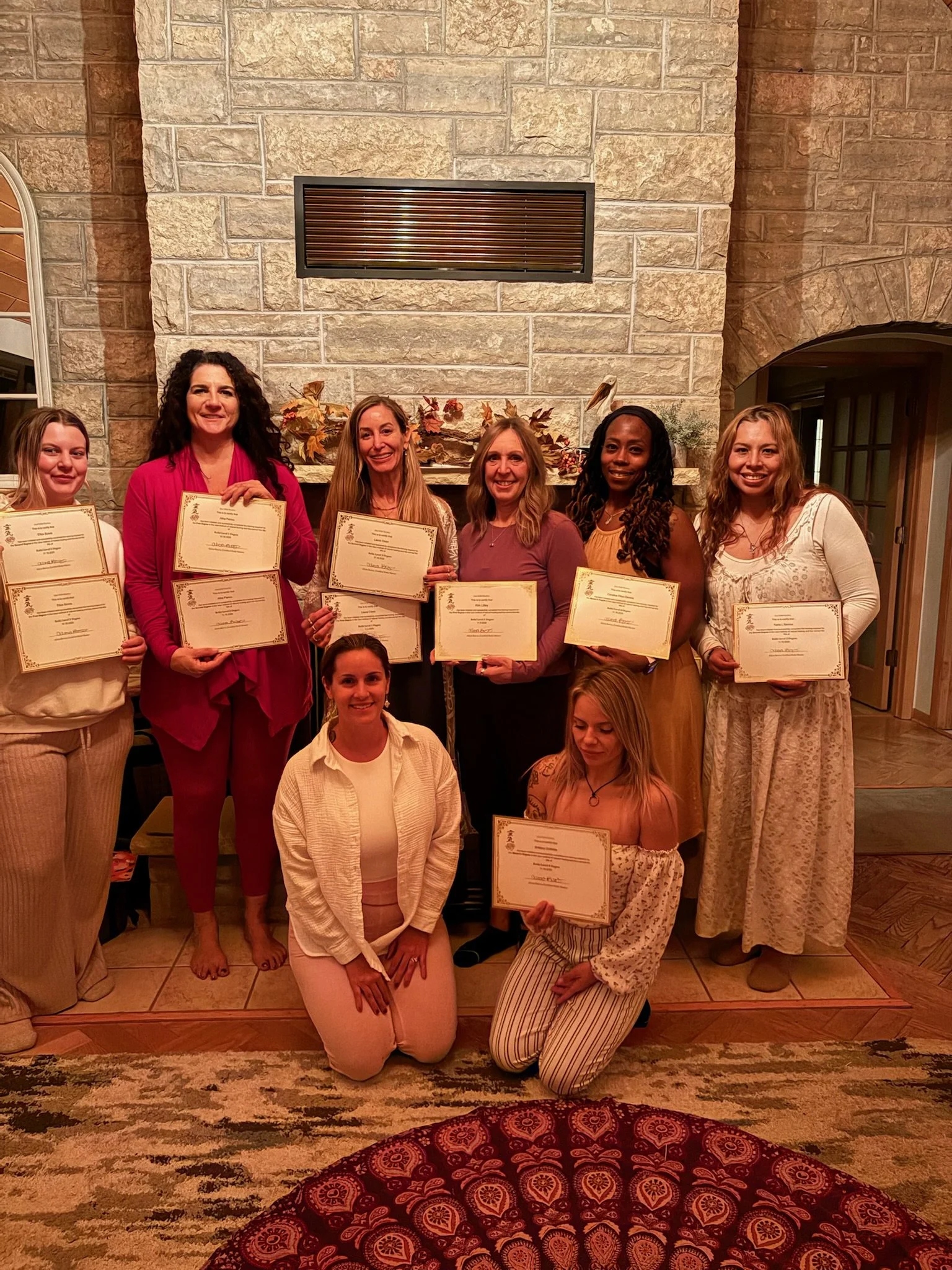 Reiki master training retreat