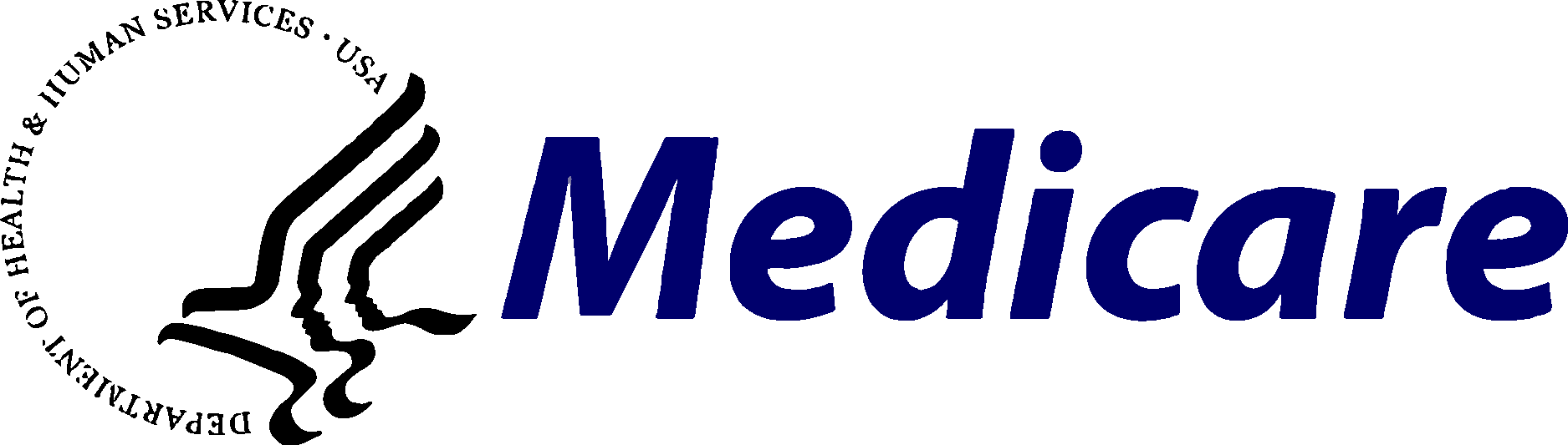 Logo with the words 'United Healthcare' in black and 'Medicare' in blue.