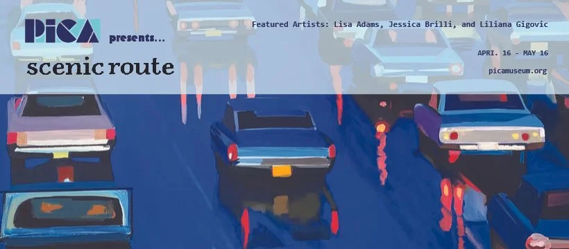 (MUSEUM SOCIAL POST) This project was completed for a Visual Identity and Logo design class. This project was a group effort, as students were tasked with creating a logo for a Museum: PICA (Pelican Institute of Contemporary Art). My part in the grou