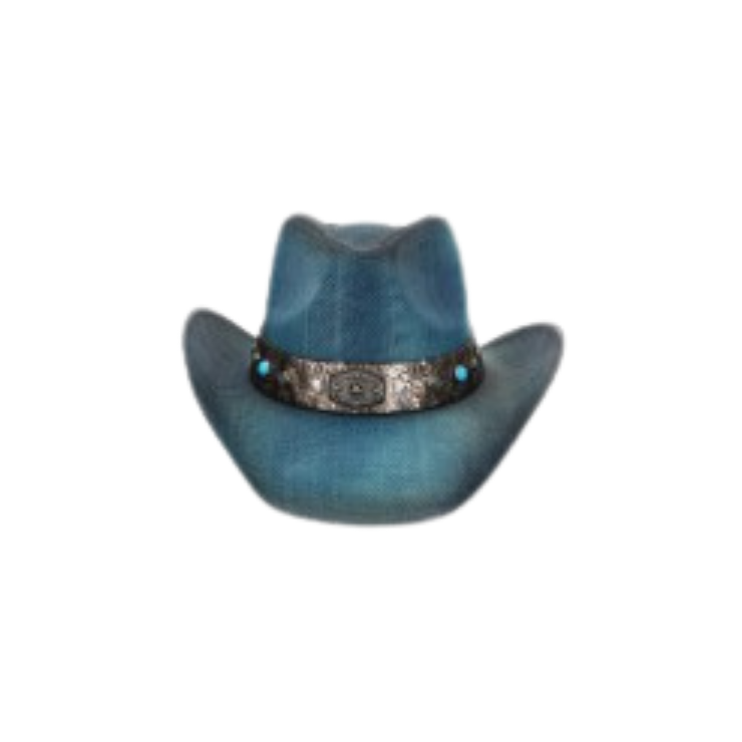 Blue Cowgirl Hat