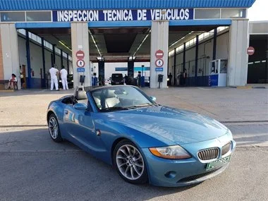 BMW Z4 on temporary import plates passes ITV import test and will now be registered on to Spanish plates - July 2018