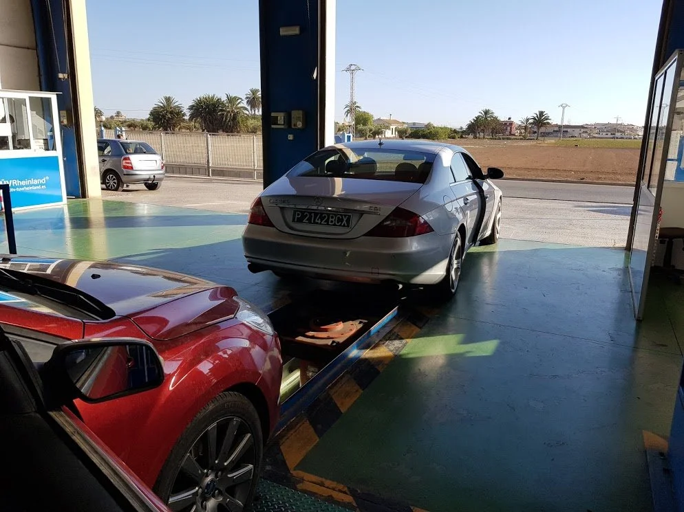 UK registered Mercedes CLS-320 breezes through it's ITV import test first time, whilst on temporary import plates which allowed the owner to drive the vehicle for 60 days, before and during importation - July 2018