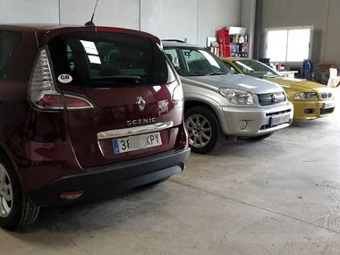 Renault Scenic, Toyota Rav4 and BMW M3 sporting new their Spanish number plates have just been valeted and await delivery to three different customers in the Valencia region of Spain. We offer collection and delivery service where required and cover 