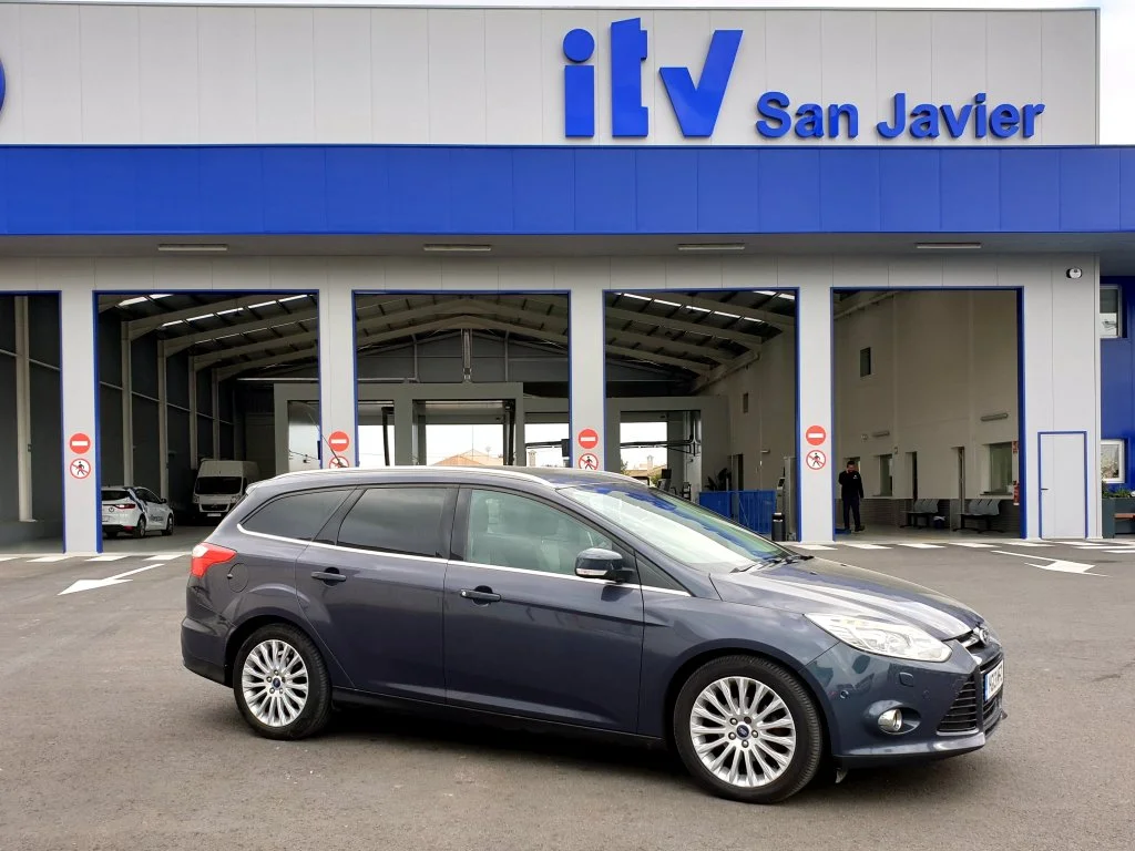 Ford Focus Estate on UK registration plates passes Spanish ITV import test and will soon be registered on to new Spanish plates. We collected this vehicle from our customers at Murcia airport and carried out the import test in their absence after rea