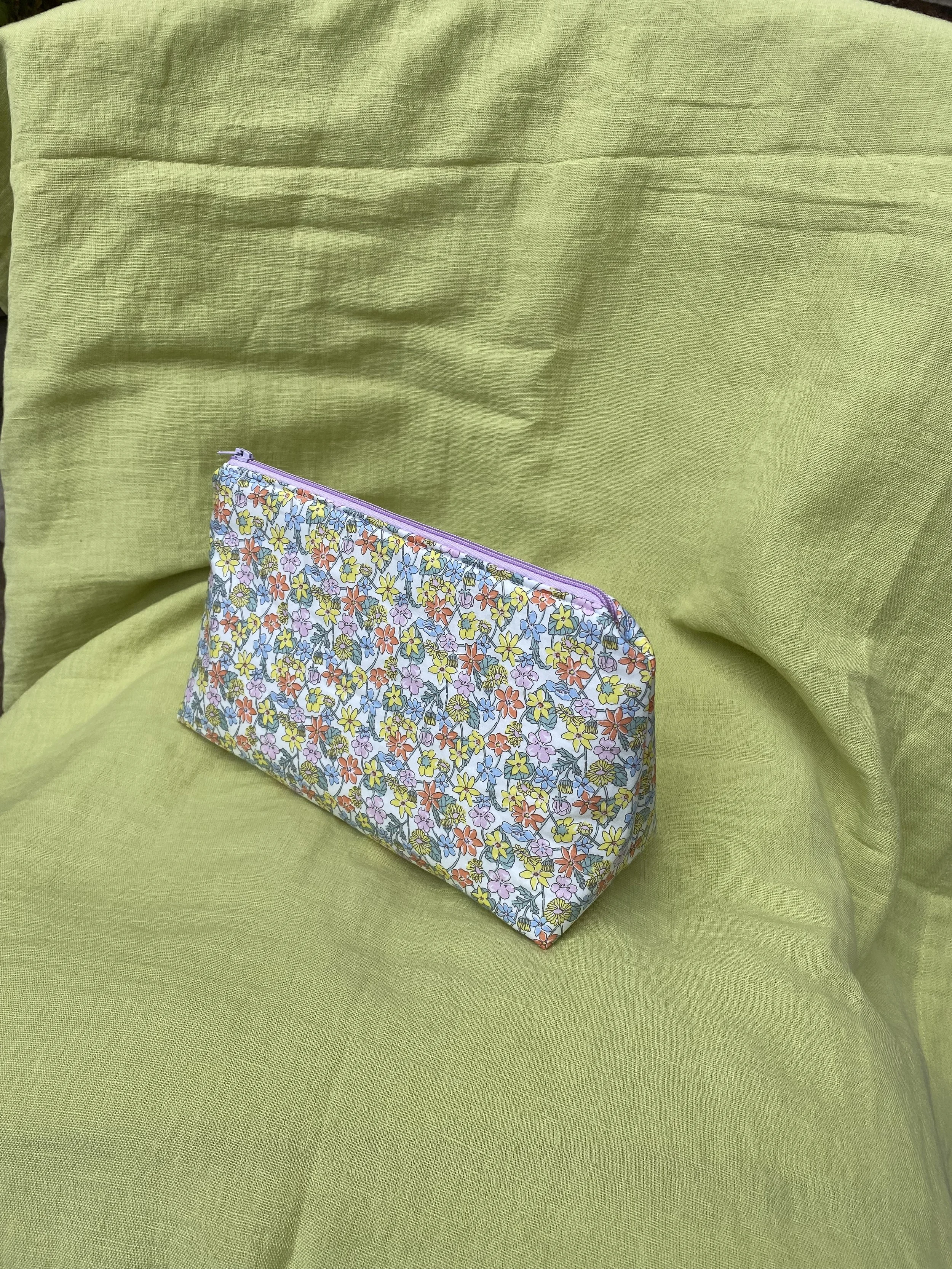 Liberty Fabric Cosmetic Bag