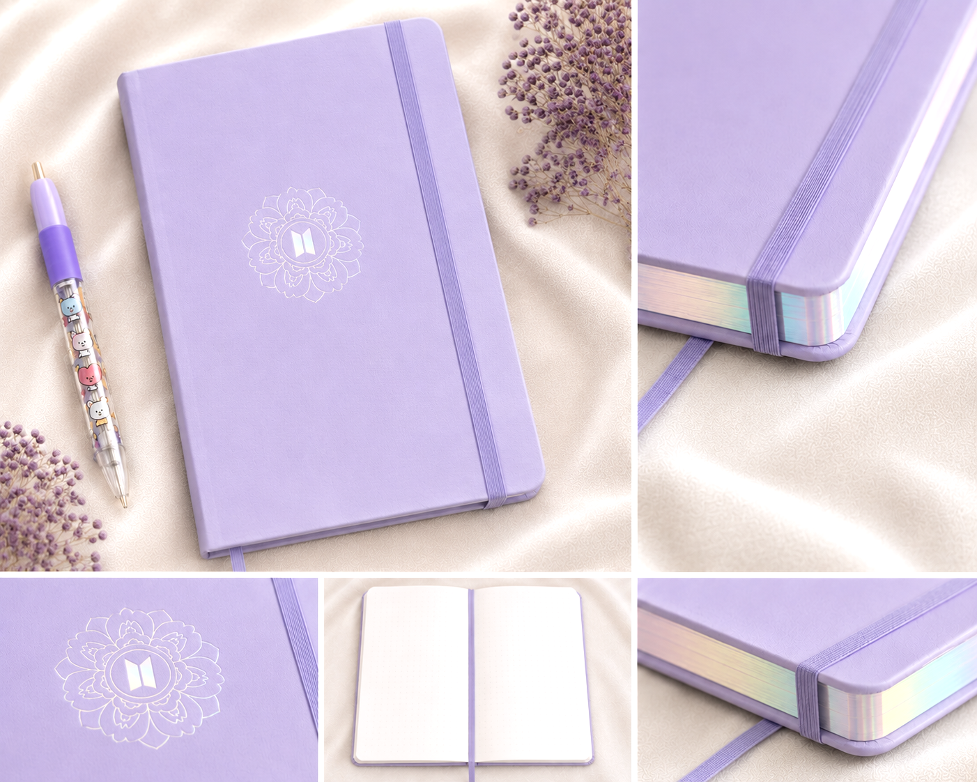 Bora Bloom A5 Dot grid Soft Touch Journal