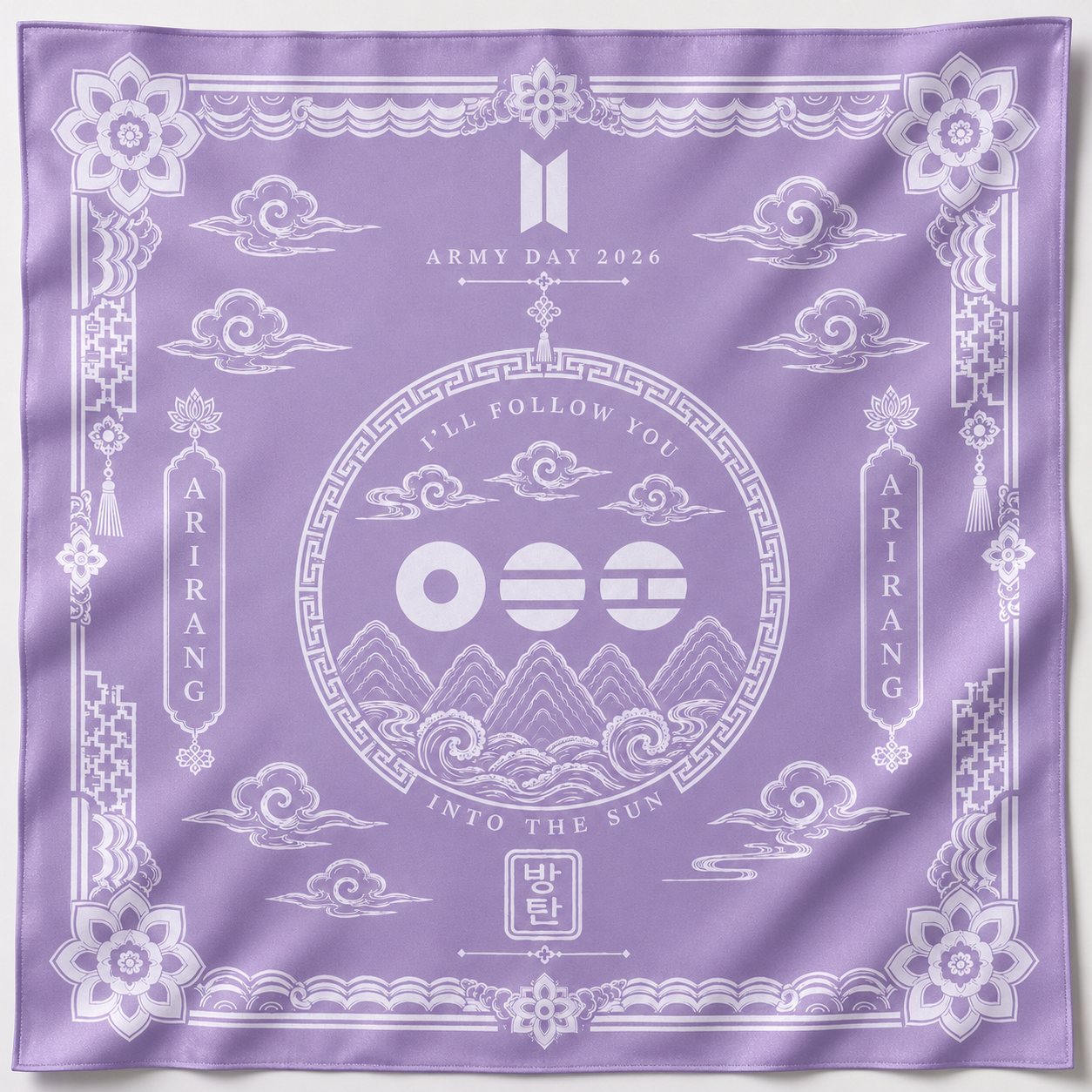 [PREORDER] Arirang Heritage Scarf [2nd Shipment!]