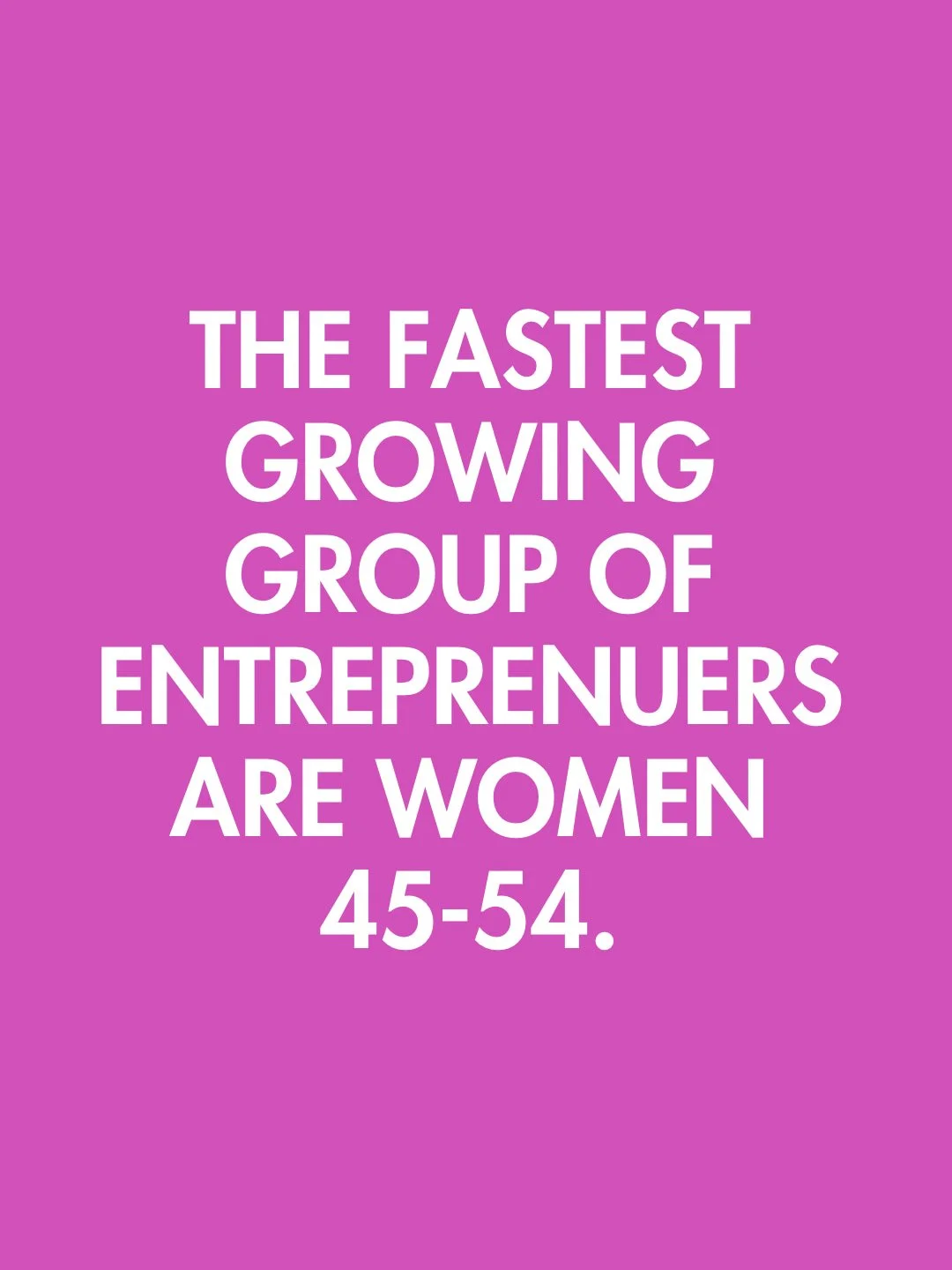 The fastest growing group of entrepreneurs in the country right now is women. Women who spent years raising families, building careers, and showing up for everyone else while quietly accumulating more skills and perspective than they ever got credit 
