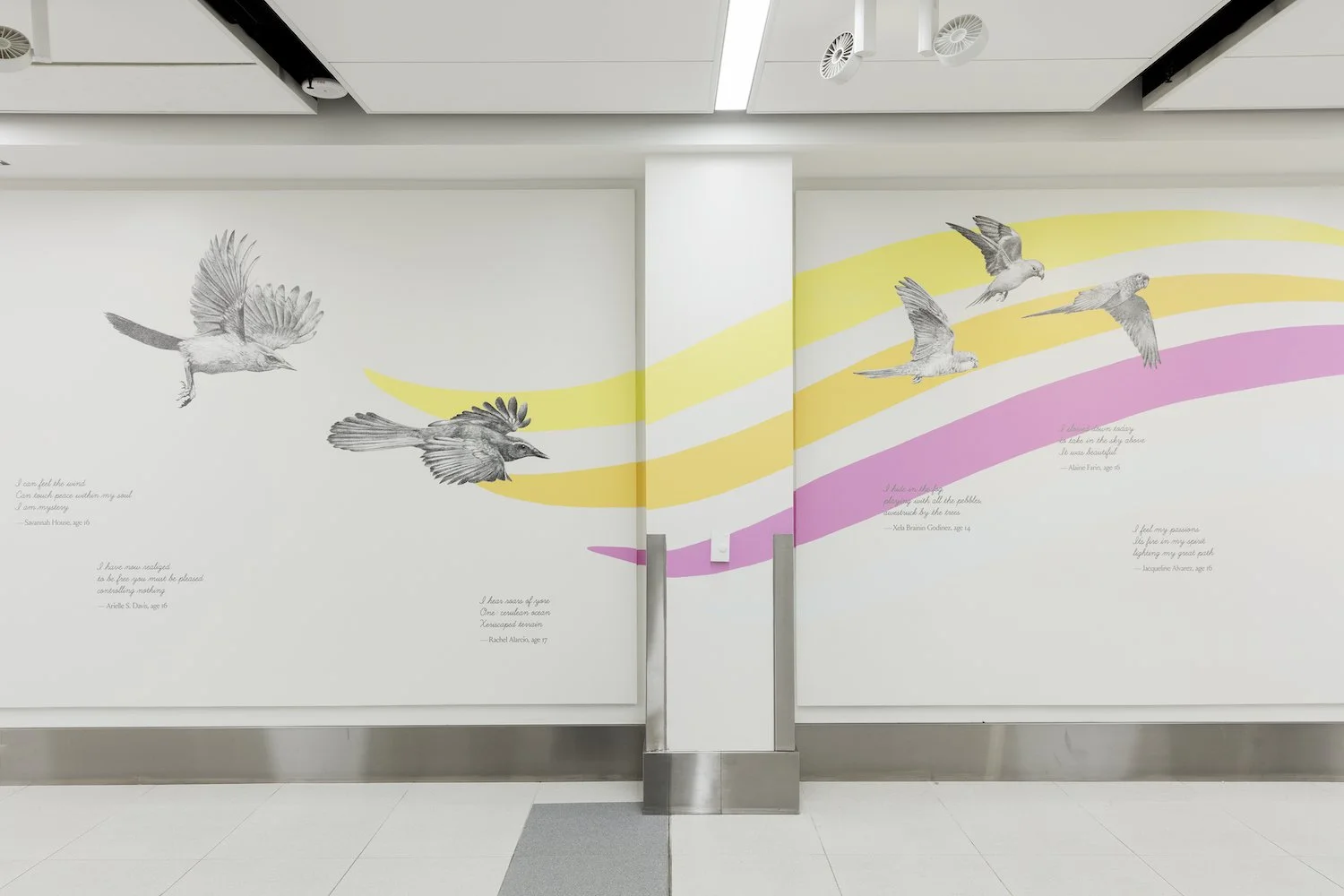 Los Angeles International Airport 2018-2019 - Renée A. Fox + WriteGirl poets