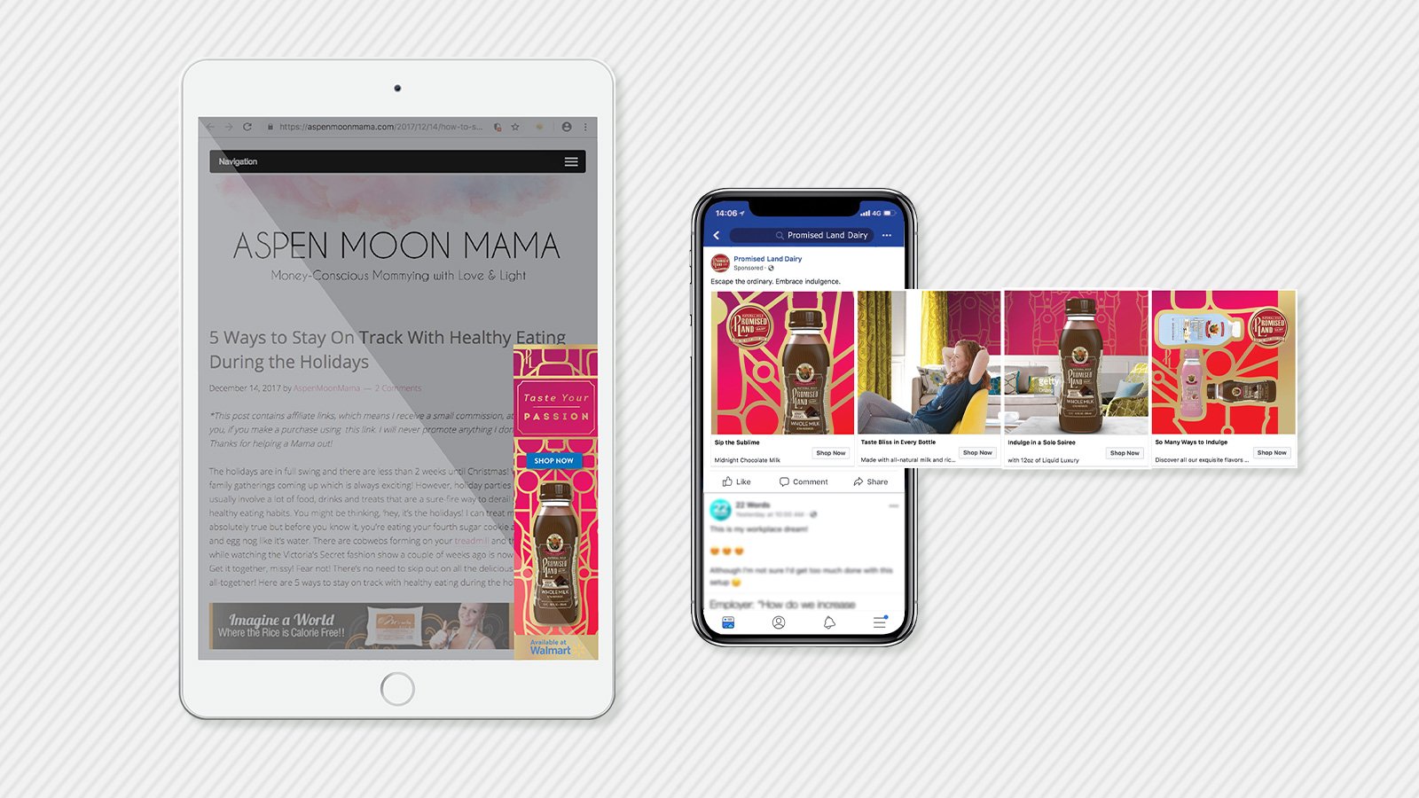 digital ads and social