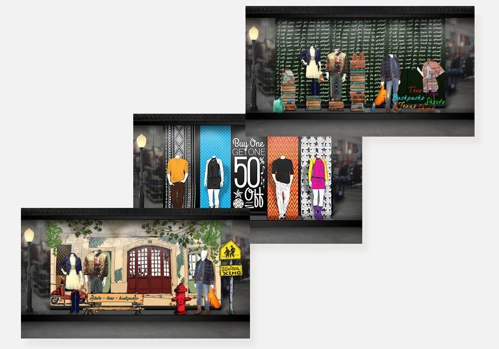 rue21 storefront concepts