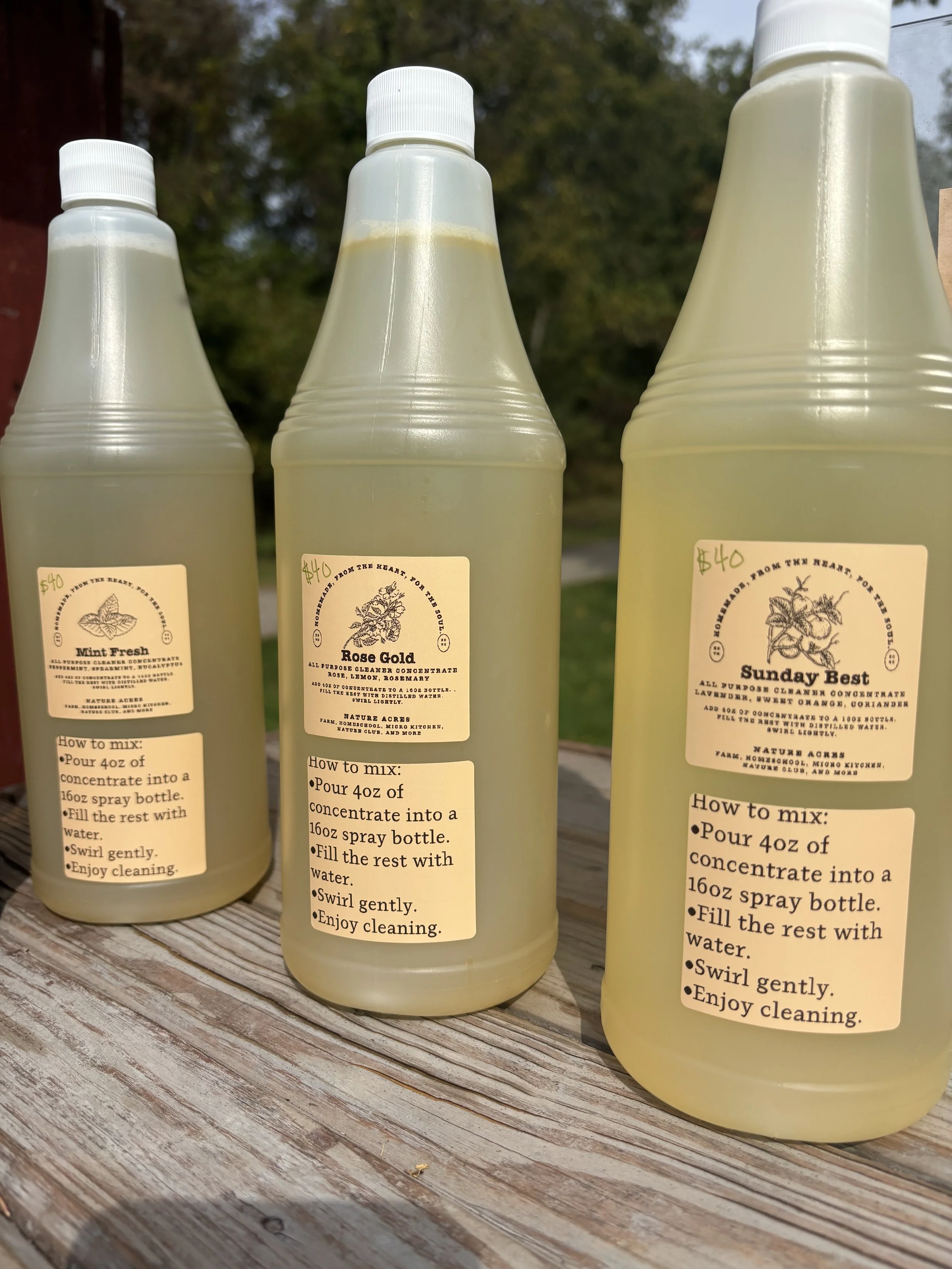 Eco Friendly All Purpose Cleaning Concentrate