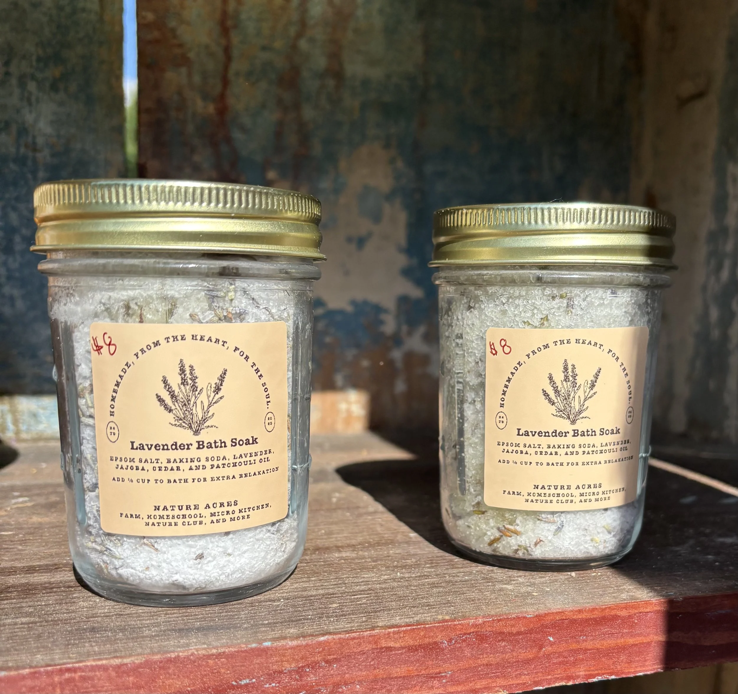 Epsom Salt Bath Soaks