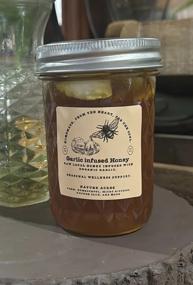 Fermented Garlic Honey