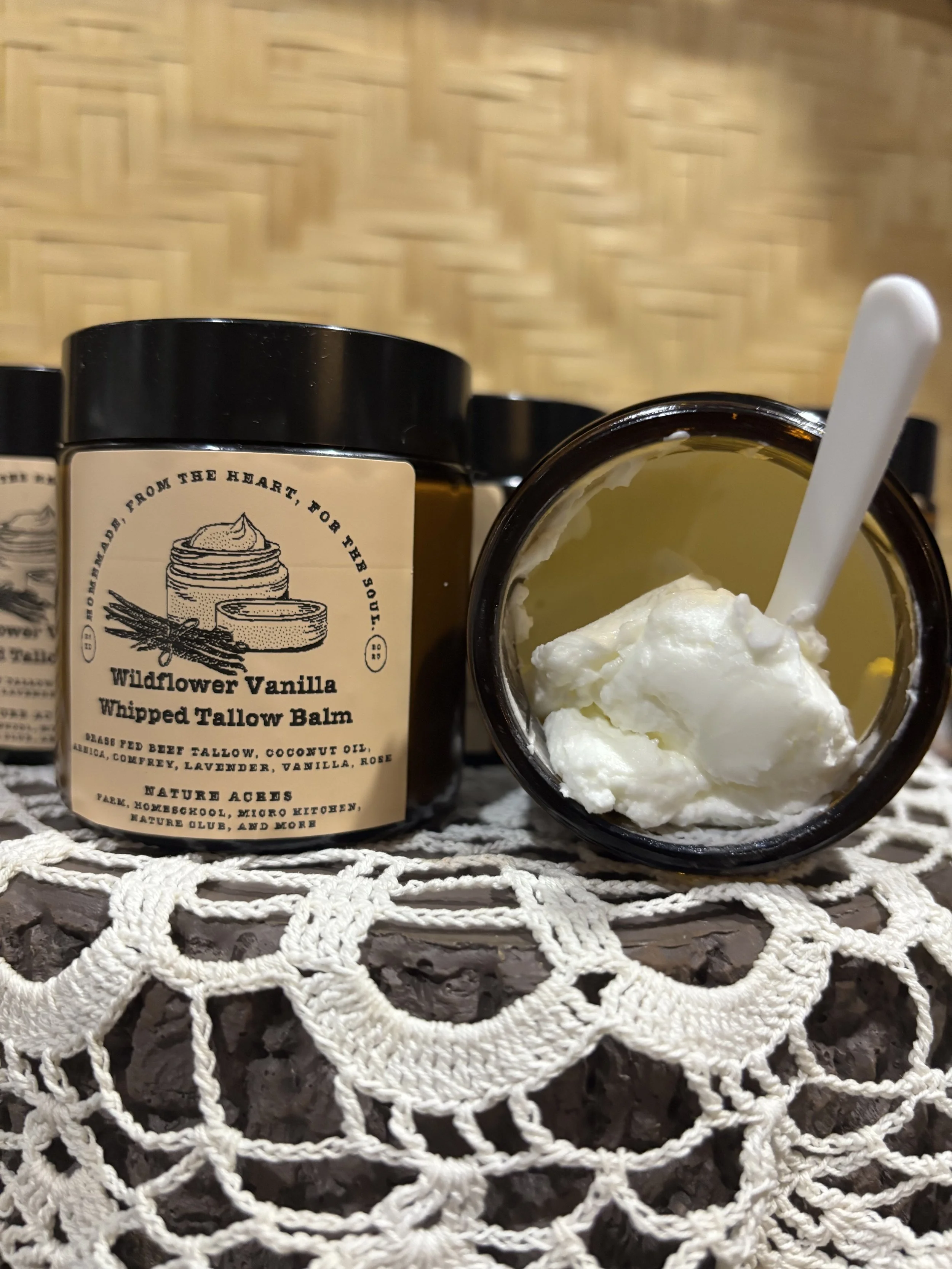 Wildflower + Vanilla Whipped Tallow Balm