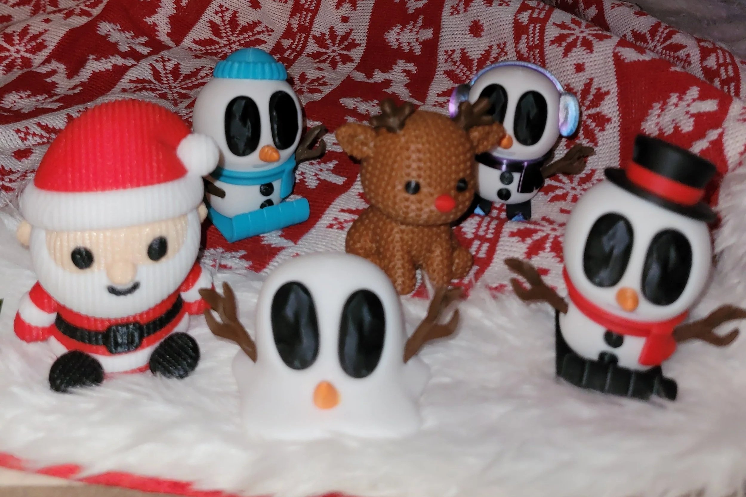 Snowmen and Friends Figurines