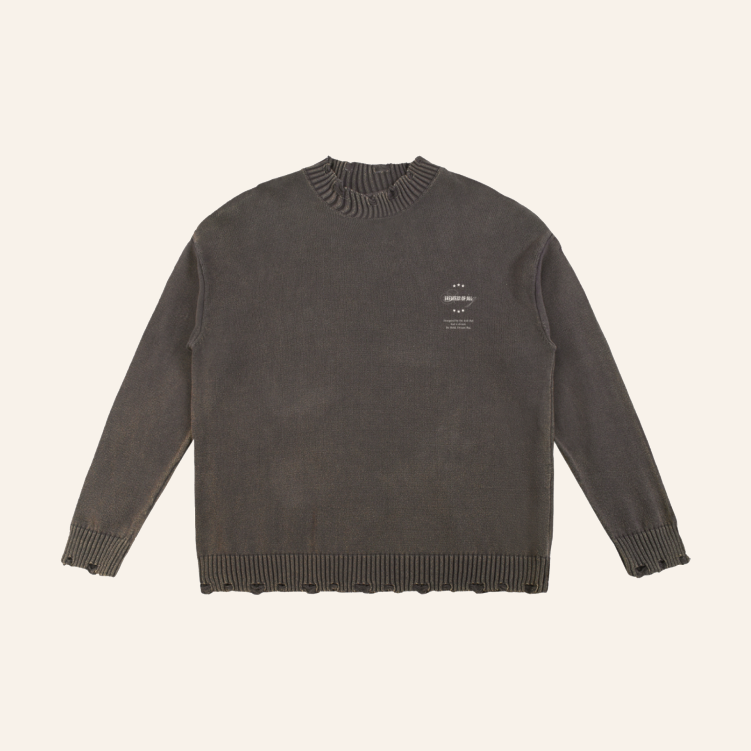 Vintage Washed Racing Sweater