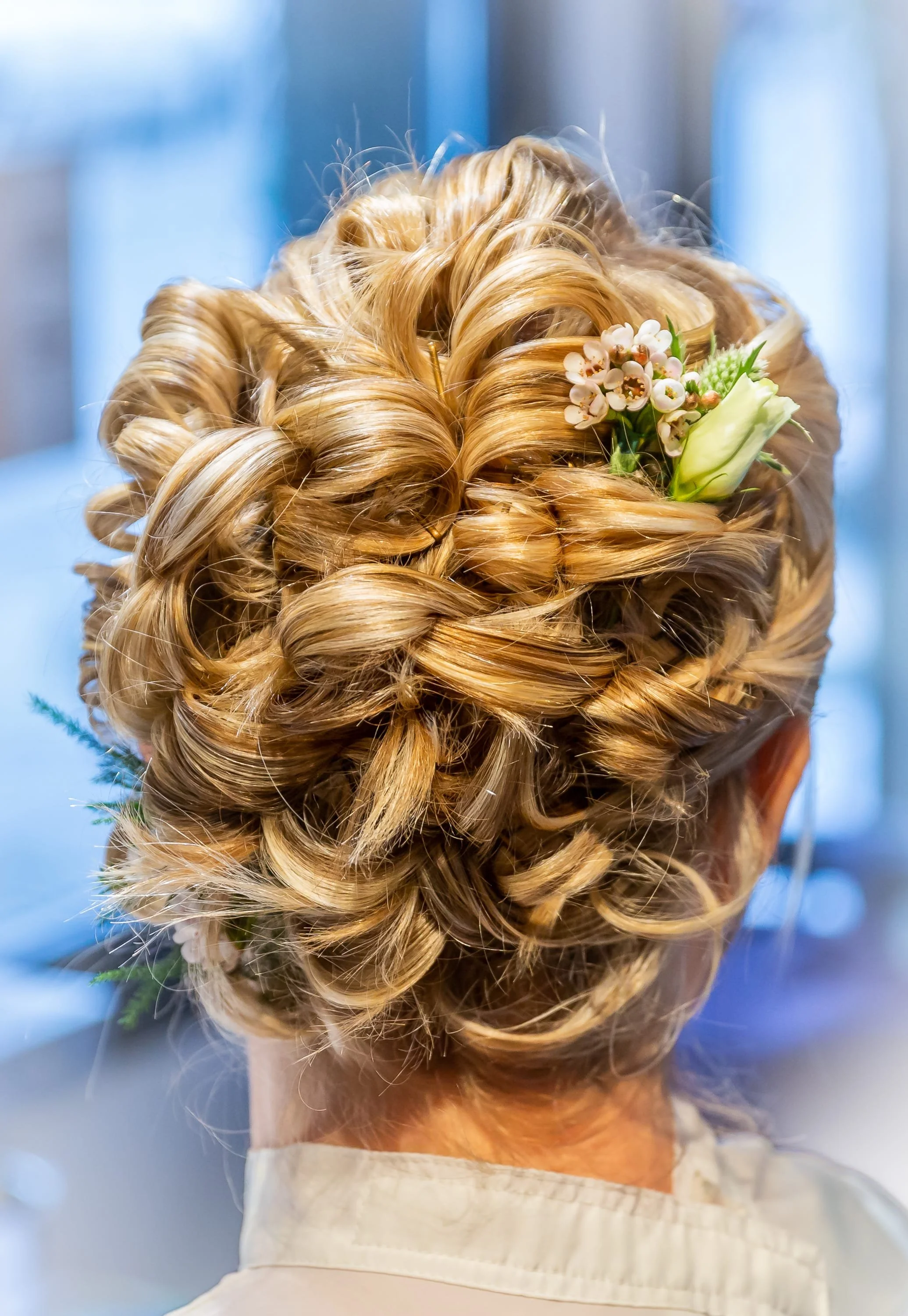 Photo d'une coupe de cheveux d'une mariée par kokophotos49