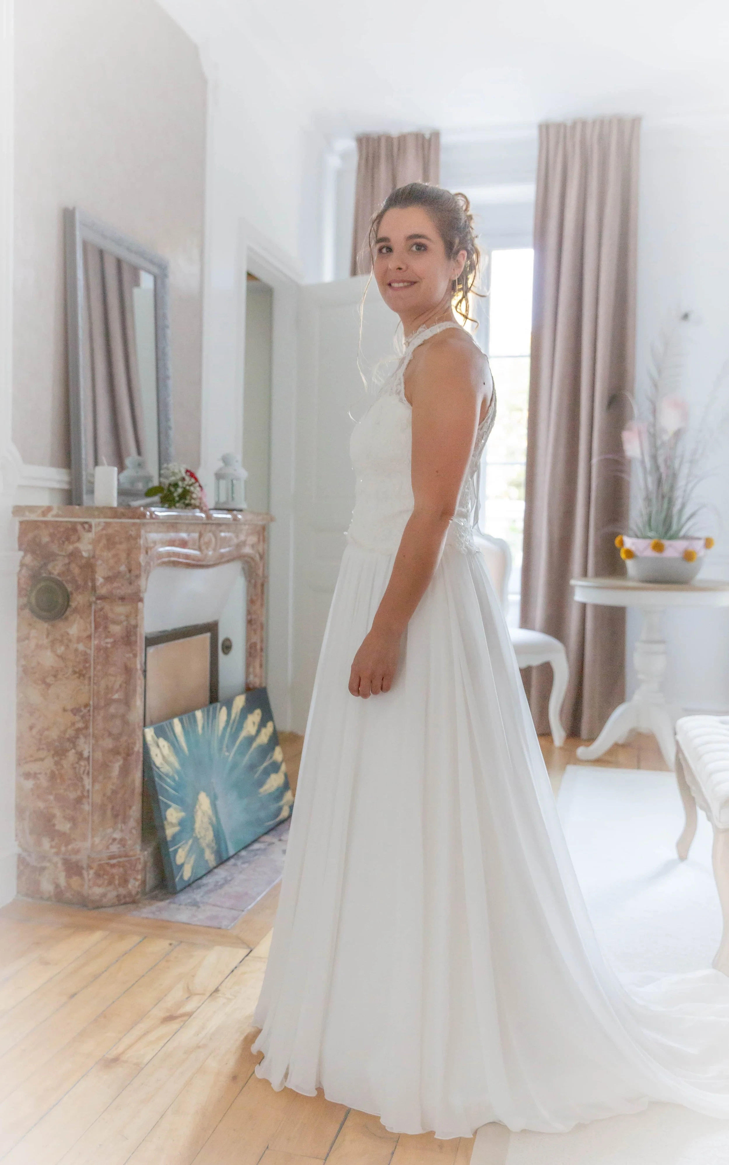Elodie , mariage Picardie