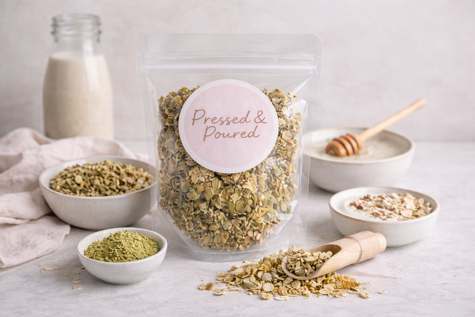 Matcha Almond Glow Granola