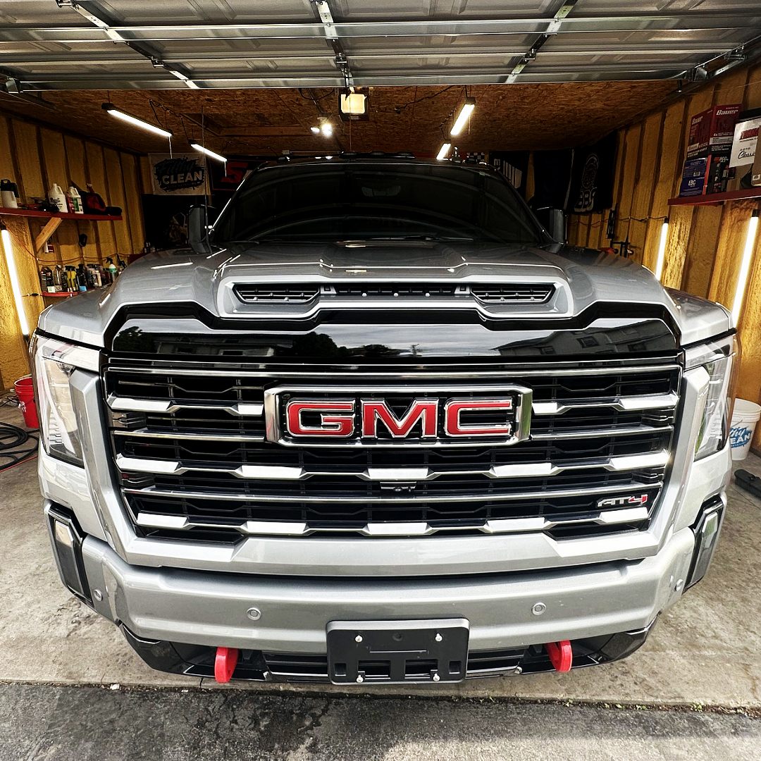 2024 GMC 2500 AT4 HD premium detail by filthy clean auto in Waukesha Wisconsin